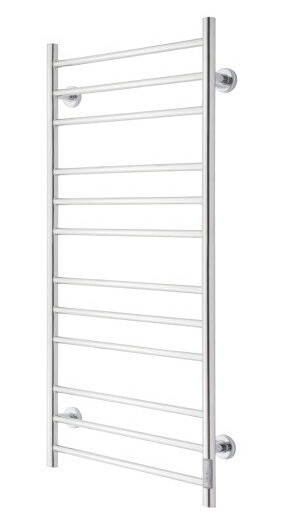 TVS Eldo 12 L Håndkletørker m/timer, Strømtilkobling, 1160x530 mm, Polert rustfritt stål