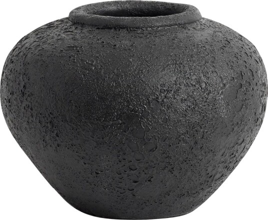 MUUBS Luna krukke Ø 25 cm Sort