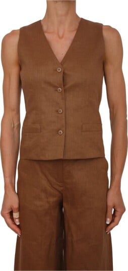 Max Mara Studio, Dame, Dress, Brun, XS,