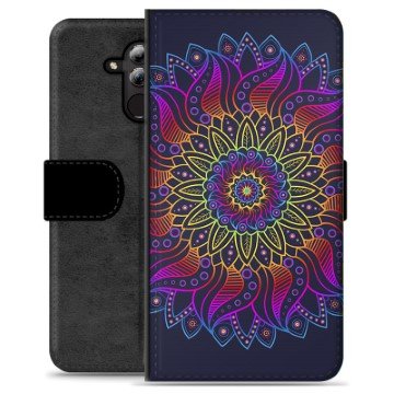 Huawei Mate 20 Lite Premium Lommebok-deksel Fargerik Mandala