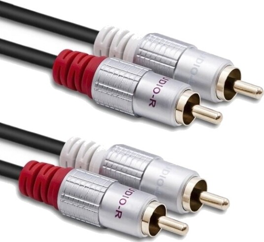 Qoltec Rca Cinch X2 Rca Cinch X2-Kabel 2M Svart 1_789338