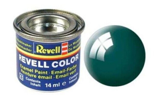 Revell enamel paint # 62-moss green shiny