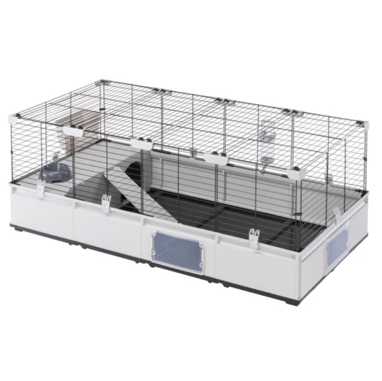 Ferplast Cage Modular 3 Black 144 X 72 X 56 cm Smådyr Bur Og Luftegård Kaninbur