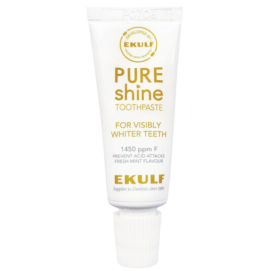 Ekulf PURE Shine Whitening Tannkrem Reisestørrelse - 12 ml. Ekulf PURE Shine Whitening Tannkrem Reisestørrelse - 12 ml.