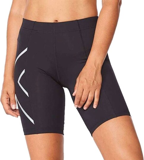 2Xu Core Compression Shorts W Løpeshorts Black/Silver XL