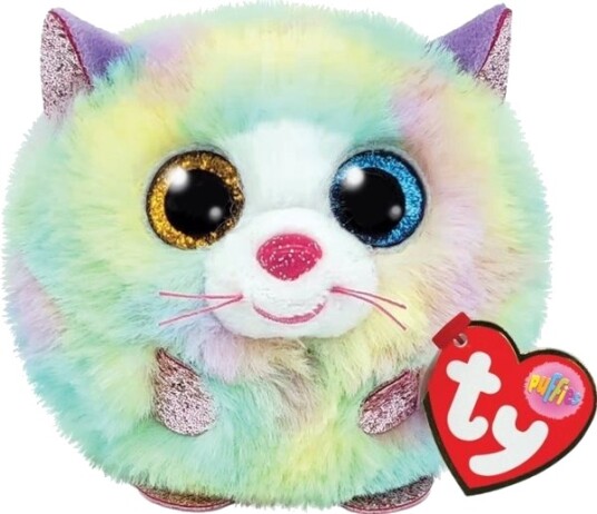 Ty Puffies Heather Kattemaskot 42503