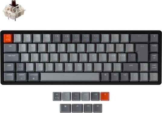 Keychron K6 K6 Q3 BO Svart Keychron K6 K6 Q3 BO Svart