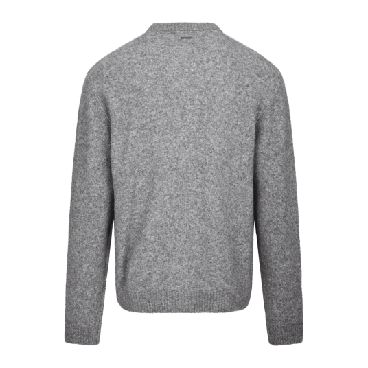 Liam Sweater Grey melange XL Alpaca sweater Liam Sweater Grey melange XL Alpaca sweater