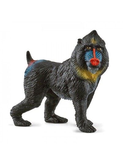 Schleich Mandrill Figur i Plast - Dyr Figurer for Barn 3+ H: 6,1 cm