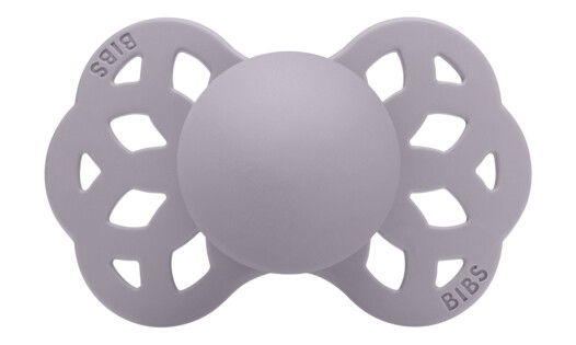 Bibs Infinity Smokk Silicone Fossil Grey