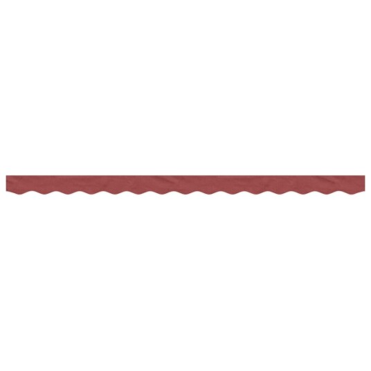 Erstatningsstoff for markisekappe burgunder stripe 3,5 m 367775
