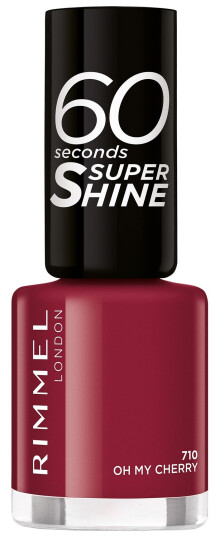 Rimmel 60 Seconds Nail Polish 710 Oh My Cherry