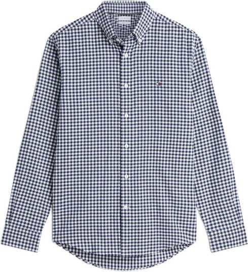 Tommy Hilfiger Flannel Gingham Dobby Navy XXL