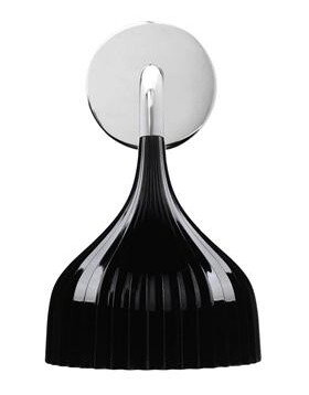Kartell È Vegglampe Sort