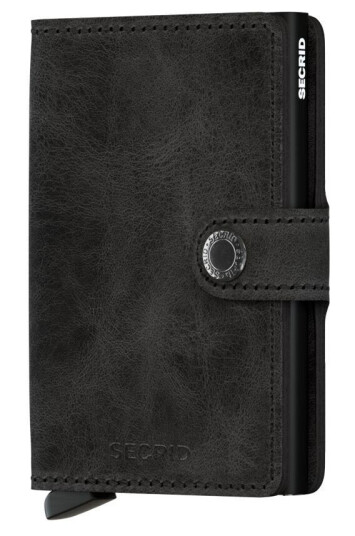 Secrid Miniwallet lommebok m/kortholder vintage svar Secrid Miniwallet lommebok m/kortholder vintage svar