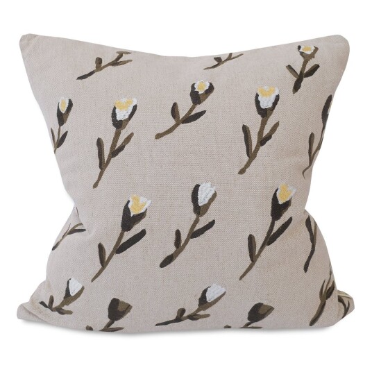 Fine Little Day Meadow putetrekk 48x48 cm Beige Fine Little Day Meadow putetrekk 48x48 cm Beige