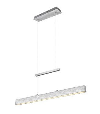 Trio Lighting Paros langbordspendel, aluminium