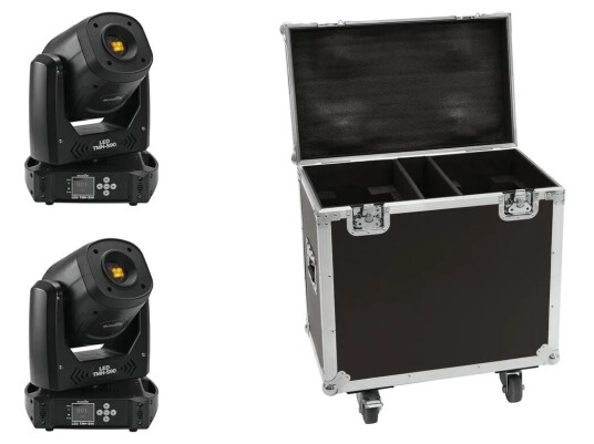 EuroLite Set 2x Led Tmh S90 + Case