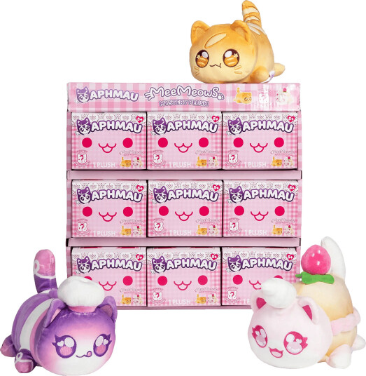 Aphmau Mystery Meemeow Bakery Plush 15Cm Asst. Pink One Size