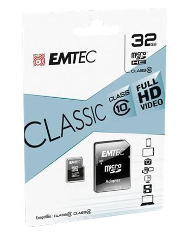 Emtec - Flashminnekort - 32 Gb - Class 10 - Microsdhc