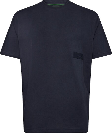 BOSS Ts_Structure DARK BLUE S
