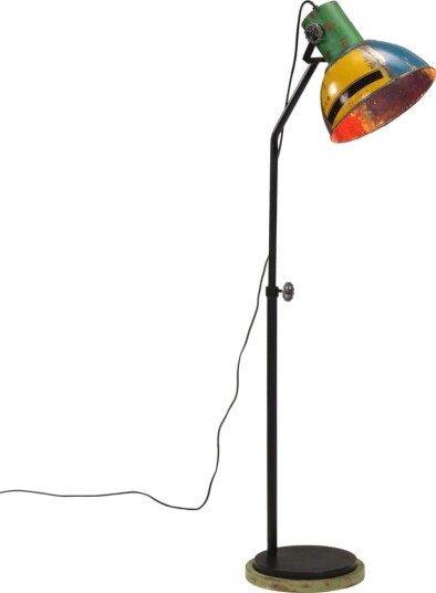 Gulvlampe 25 W flerfarget 30x30x100-150 cm E27
