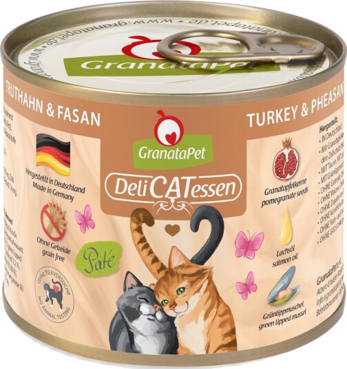 Granatapet Våtfôr Delicatessen Og Fasan Kalkun 24 X 200 G