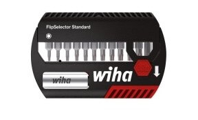 Wiha Flipselector Standard, 13 Stykker, Torx, Polyamid, T15 T20 T25 T8 T10 T30 T7 T9 6.0, 25 Mm, 25,4 / 4 Mm (1 / 4")