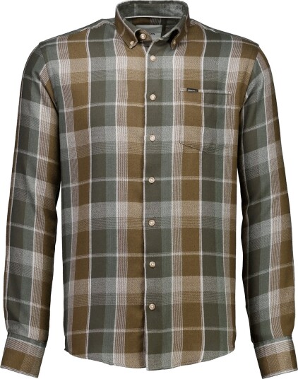 Bison Super Soft Check L/S DK ARMY XXL Bison Super Soft Check L/S DK ARMY XXL