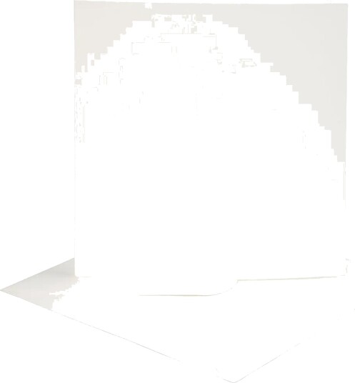 Cc Hobby Kort med Konvolutt Råhvit 152 x 15,2 cm 230542 Cc Hobby Kort med Konvolutt Råhvit 152 x 15,2 cm 230542