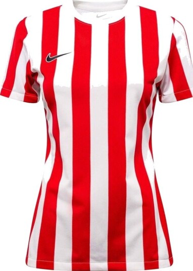 Nike Spillerdrakt Dri FIT Striped Division IV Hvit/Rød/Svart Kvinner størrelse Medium