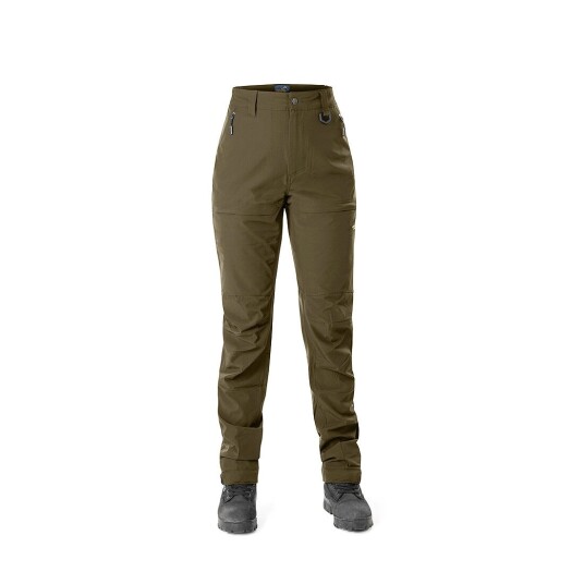 Arrak Outdoor Quick dry Fritidsbukser Dame Kort Olivengrønn 42S
