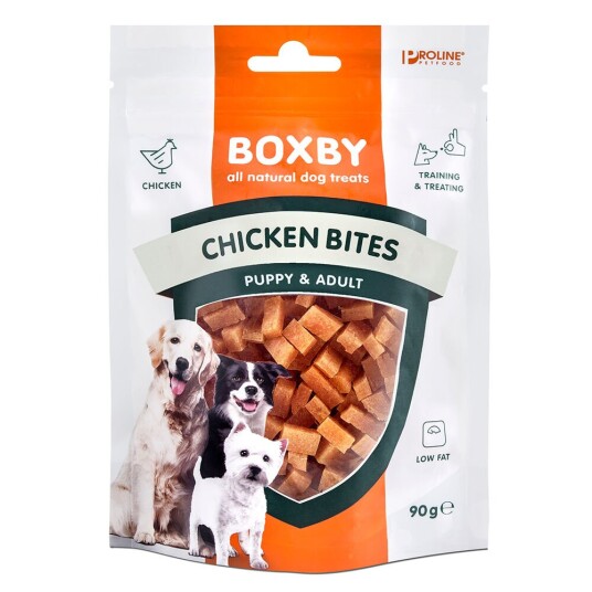 Boxby Snacks Til Spesialpris! Chicken Bites Kylling & Fisk (90 G)