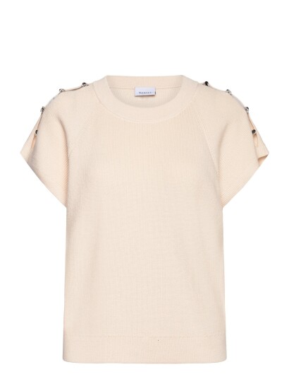 Dante6 Dante6 Seattle Beaded Sweater Cream XS Dante6 Dante6 Seattle Beaded Sweater Cream XS