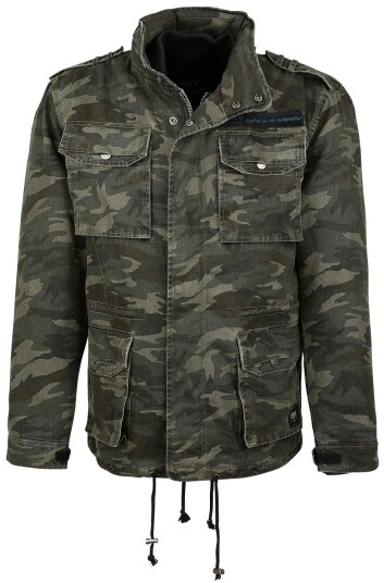 Black Premium by EMP Vinterjakke - Army Field Jacket - S til 7XL - Herrer - kamuflasje