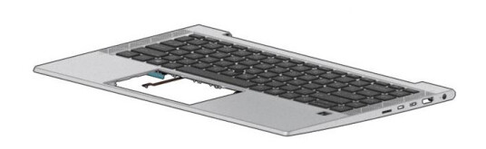 HP Keyboard (BELGIAN) w. Top HP Keyboard (BELGIAN) w. Top