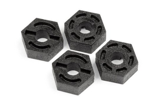 Sekskantet hjulnav 12Mm/4Pcs