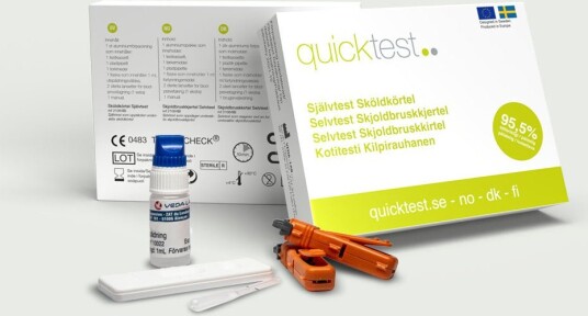 Quicktest Sverige Skjoldbruskkjerteltest