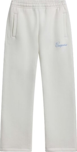 Caspara Racquet Club SL Pants Dame White W Vintage Blue L Caspara Racquet Club SL Pants Dame White W Vintage Blue L