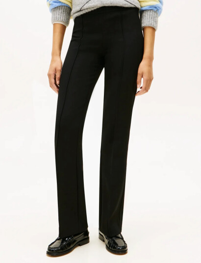 Tommy Hilfiger Punto Kick Flare Pant - Black - 34