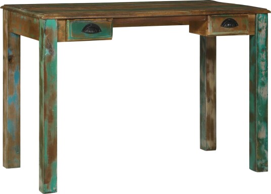 Skrivebord 112x55x76 cm Solid Tre Gjenbruk