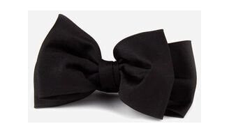 Stenströms Bowtie Self Tied Black Stenströms Bowtie Self Tied Black