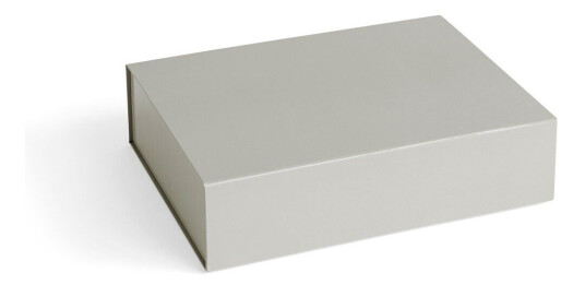 HAY Colour Storage S boks med lokk 25,5 x 33 cm Grey