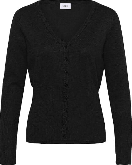Saint Tropez Milasz Slim Cardigan Black XL Saint Tropez Milasz Slim Cardigan Black XL