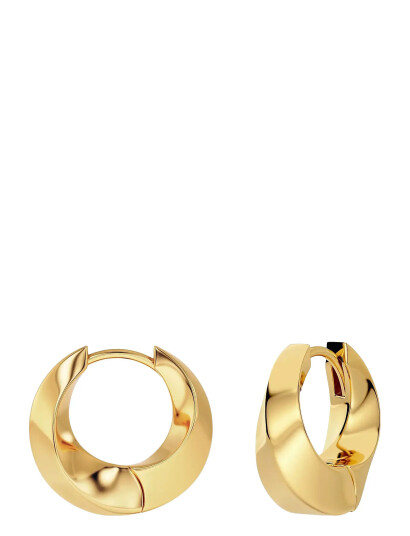 EDBLAD Helix Hoops L Gold |Guld |One Size