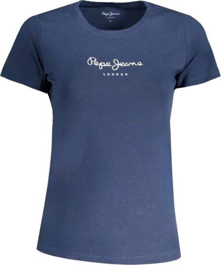 Pepe Jeans Dame Topper Blå S,