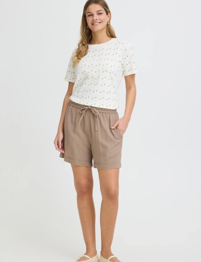 Fransa Frtess Tee 1 White S Fransa Frtess Tee 1 White S