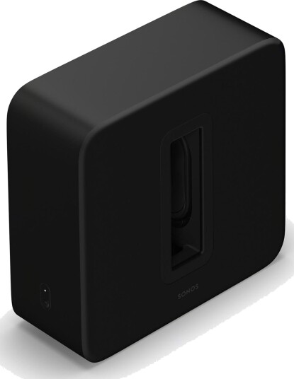 Sonos Sub Gen 4 Trådløs Subwoofer Svart Høyttaler Sonos Sub Gen 4 Trådløs Subwoofer Svart Høyttaler