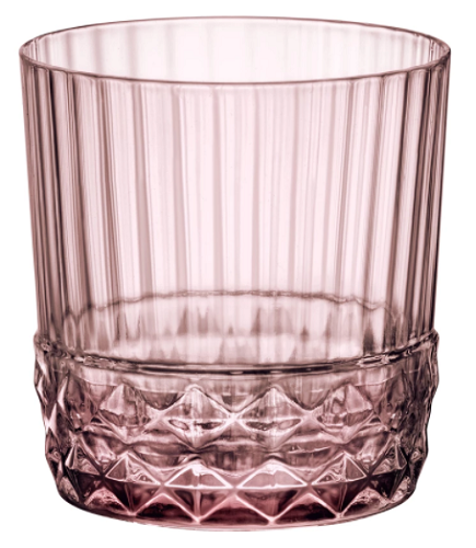 Bormioli America's 20s Drikkeglass 30 Cl, Rosa