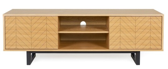 Woodman - Camden TV-bord - Sildebens print Unoliving